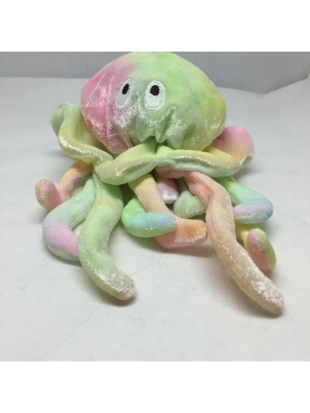 Ty Beanie Baby Goochy Jellyfish Pastel Plush Stuffed Animal Retired W/O Tag